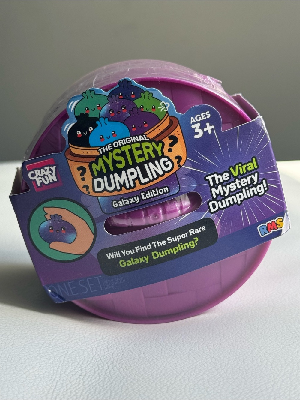 Crazy Fun Mystery Dumpling Squishy Galaxy Edition Authentic RMS Original